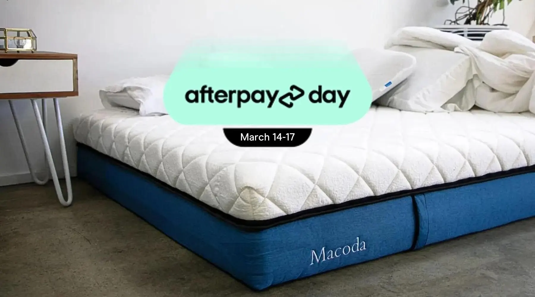 Afterpay Day mattress sale_Supplied_1800x1000