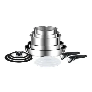 Tefal Ingenio 13pc Stainless Steel Cookware Set