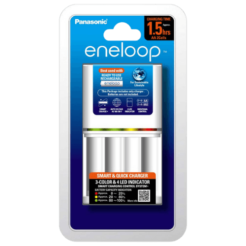 Panasonic Eneloop with Smart and Quick Charger