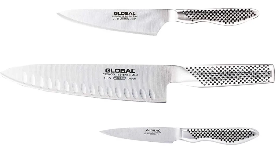 Global G-773889 Classic Kitchen Knife Set