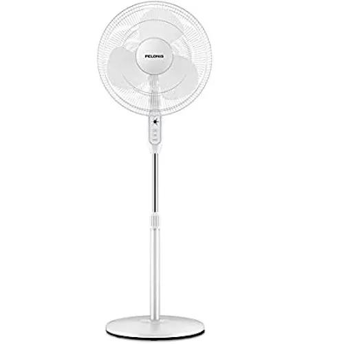 Pelonis 16 inch Pedestal Remote Control Fan